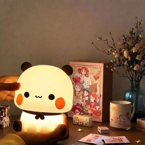 Panda Pat Led Night Light Bubu And Dudu Cute Animal Cartoon