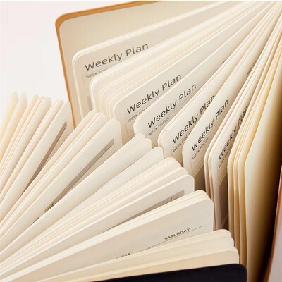 A5 Agenda Coil Notepad Diary Weekly Planner A5 Notebook Inde