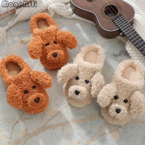Cute Cow Slippers Women Shoes Winter Slippers Indoor House S