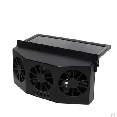 2023 new solar car fan car cool exhaust fan ventilation fan