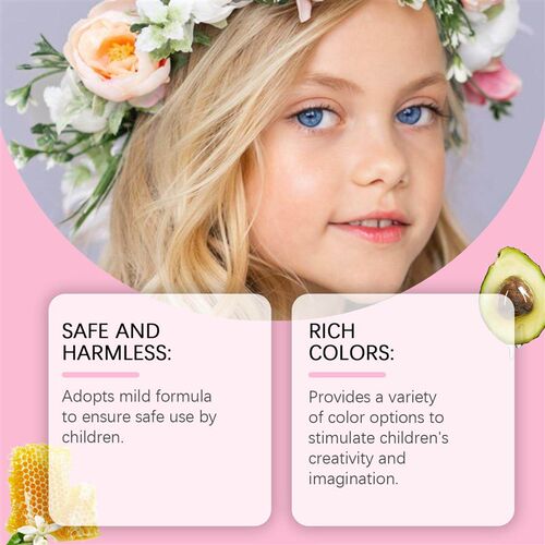 wiieey Childrens Makeup Gift Box - Fun Play Makeup Set for