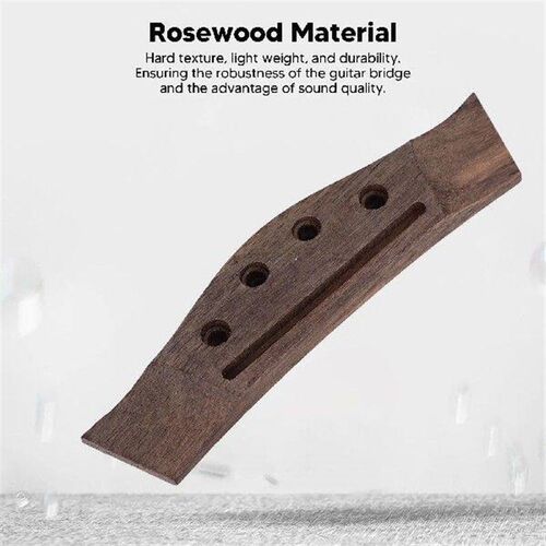 Guitar Bridge Wood 4 String Dovetail Professional Rosewood