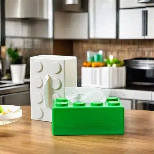 Personalized Building B Tissue Box Wall-Mounted