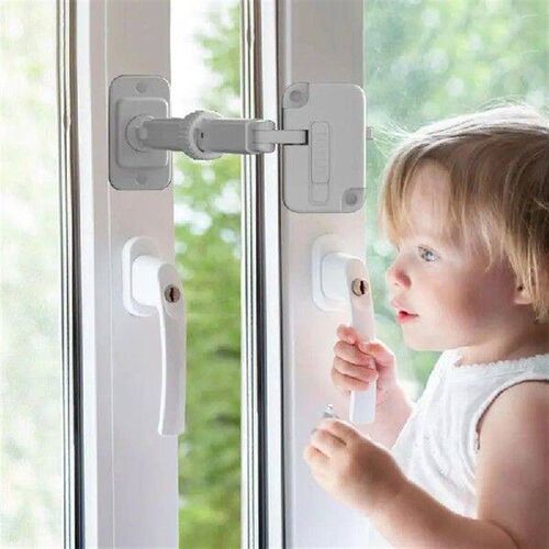 Multifunctional window stopper anti-fall push-pull window