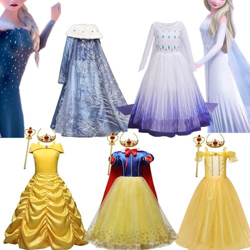 Dress Girls Cosplay Charm Costume Children Halloween Disfraz