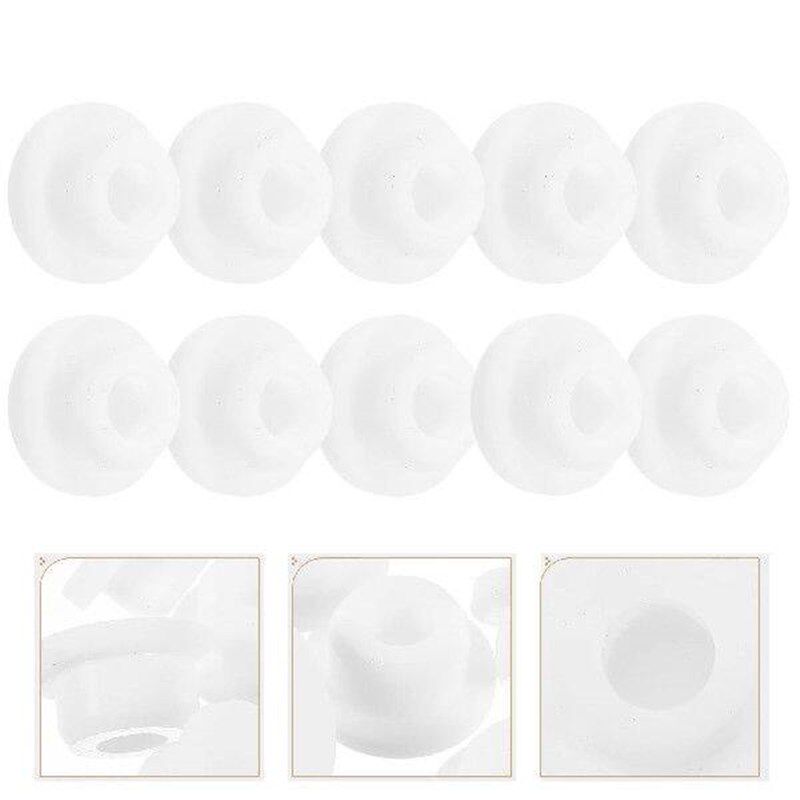 10pcs Bathroom Washbasin Stoppers Wash Basin Side Drainage - 实物图