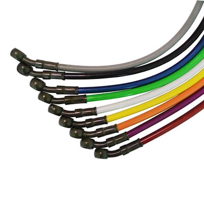 10mm 28 Degree Motorcycle Dirt Bike Braided Line Steel Brake