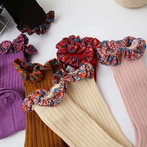 Mid-high Combed Cotton Vintage Princess Socks Childrens Soc
