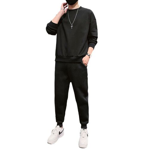 New Casual Pants Mens Spring and Summer Cropped Pants Bundl