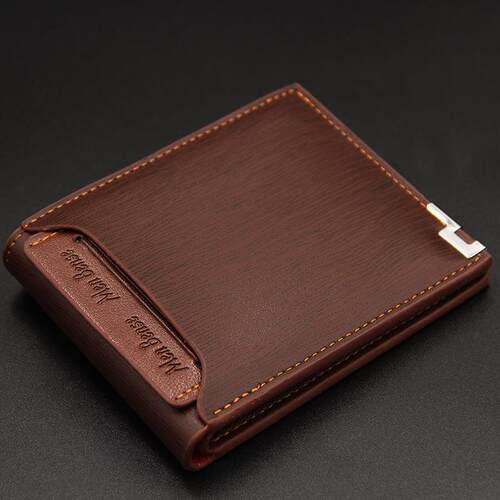New Mens Wallet Short Multi-function Fashion Casual Draw Ca