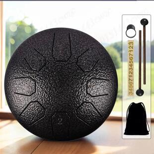 6 Inches 8 Notes Rain Drum for Outside Rain Drum Steel Tongu
