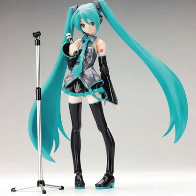 Anime FIGMA Hatsune Miku Action Figures Movable Joints Conta
