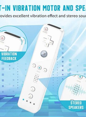 2in1 Controller For Nintendo Wii Consloe Optional Motion Plu