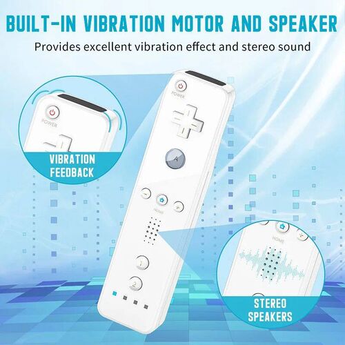 2in1 Controller For Nintendo Wii Consloe Optional Motion Plu