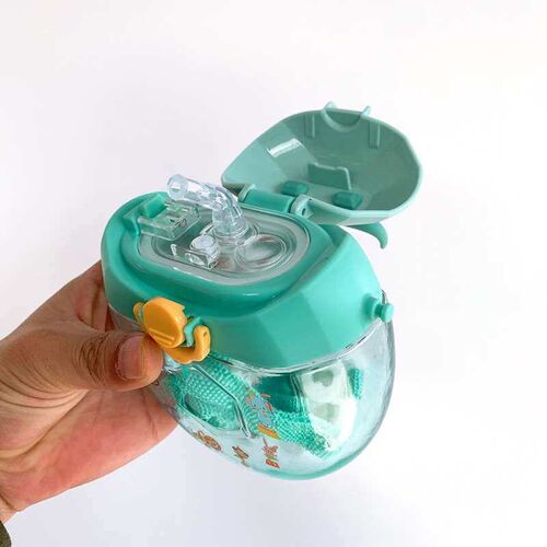 Childrens Donut Plastic Kettle Lift Small Cup Cute Round Ki