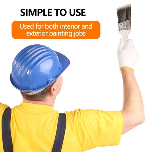 Anti Slip Long Handle Paint Brush Professional Art Tool Synt