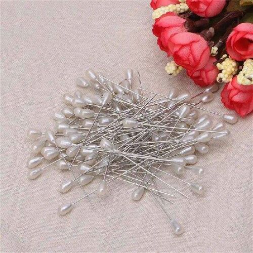 HX6D for Extra Long Pearl for Head Dressmaking Pins Wedding