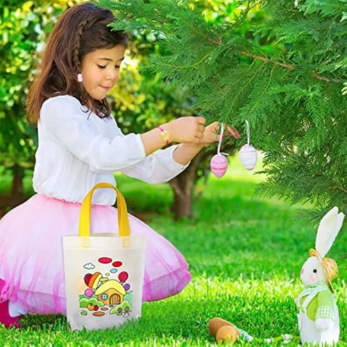 5pcs DIY Graffiti Bag Handmade Painting Non-Woven Bags for C
