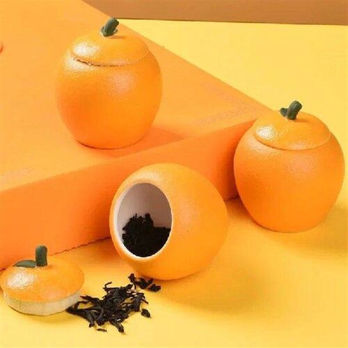 Ceramic Tea Caddy Box - Sealed Jar Storage Container for