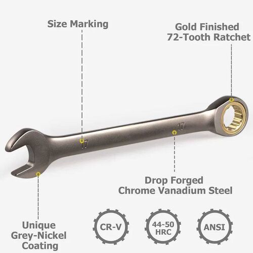 1pcs Ratchet Combination Metric Wrench Multitool Key Ratchet