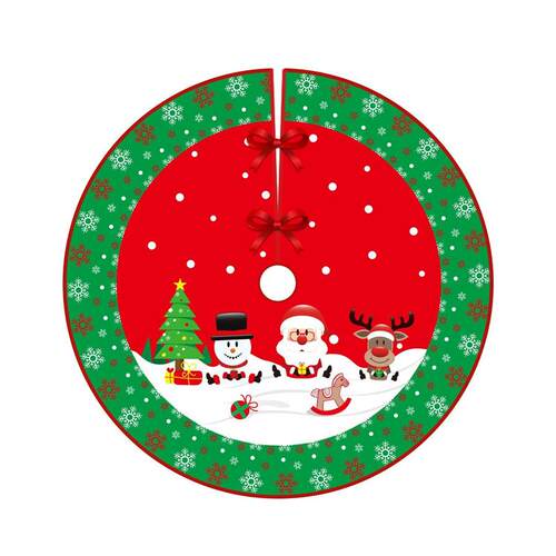 Christmas Tree Skirt Tree Bottom Cushion耶诞树裙树底底座垫