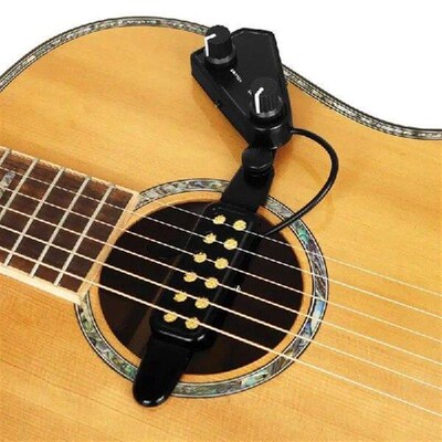 G6DE 12 Sound Hole Guitar Pickup Classical Transducer