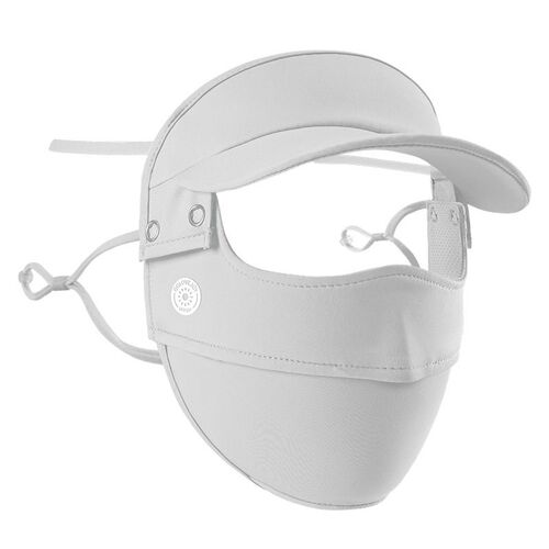 Summer Sunscreen Womens Removable Brim Riding Breathable Fa