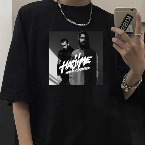 2022 Hajime MiyaGi T Shirt Women Russian Hip Hop Band Print