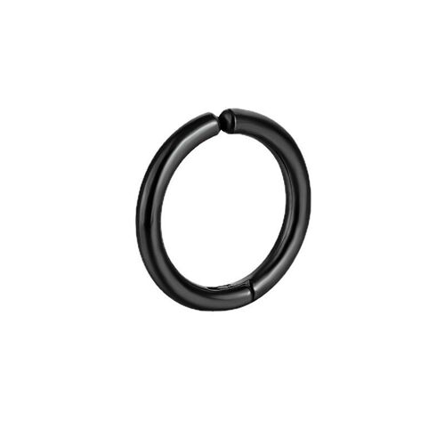 Stainless Steel Ear Clip Titanium Steel Earring Simple Circl