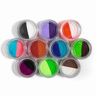 10g Face Paint Water-Based Eyeliner Split Rainbow Cake Body