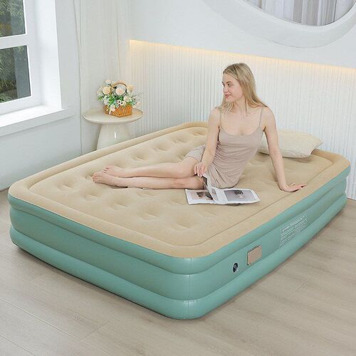 Queen Twin Size Air Mattress Blow Up Double Height Non-Slip