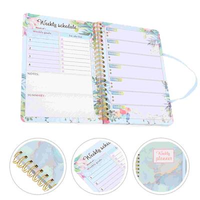 Daily Planner A4 Binder A5 Notebook Agendas 2024 Spanish 202