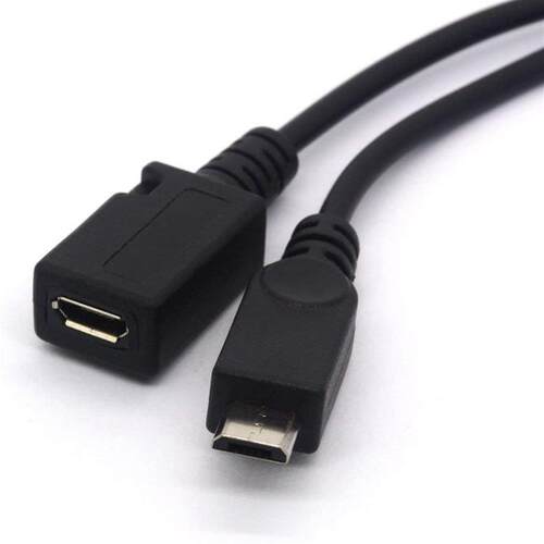 1 In 2 OTG Micro Usb Host Power Y Splitter Usb Adapter To Mi