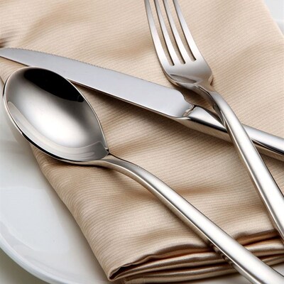 western tableware steak cutlery set knife fork spoon box set