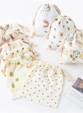 Baby Bags String Diaper Stackers Cotton Caddy Organizer Coin