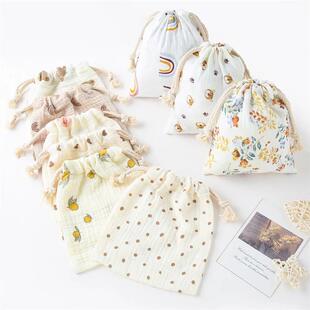 Baby Bags String Diaper Stackers Cotton Caddy Organizer Coin