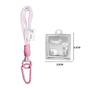 Mosaic Filter Pixel Photography Tool Clear Frame Keyring
