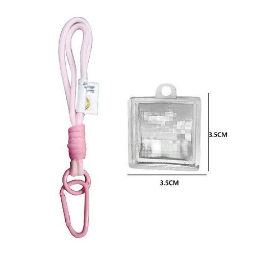 Mosaic Filter Pixel Photography Tool Clear Frame Keyring