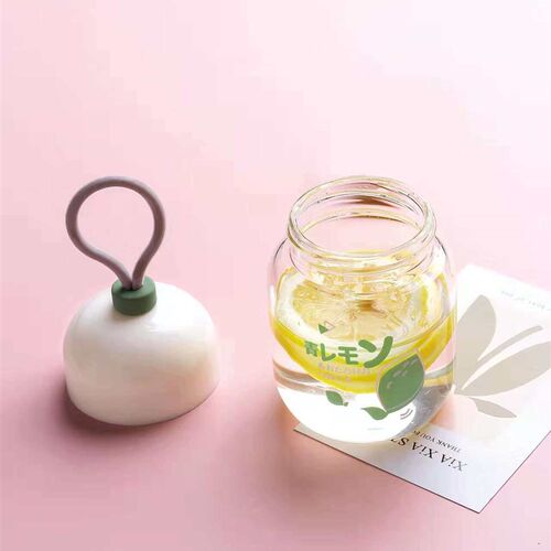 Pea Cover Glass Cup Womens Ins Summer Simple Small Portable