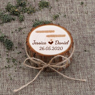 Custom Ring Box Personalized Wedding Valentines Engagement W