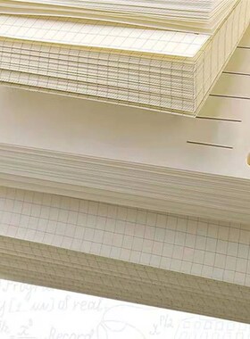 A5 A4 B5 Loose Leaf Notebook Refill 60pcs Spiral Binder Inne