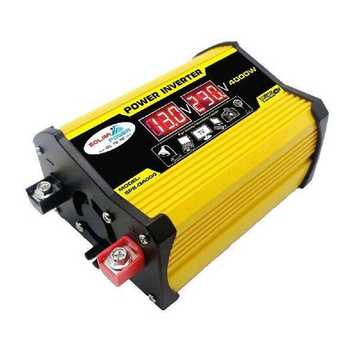 4000W Car Power Inverter Converter DC 12V To AC 220V 110V