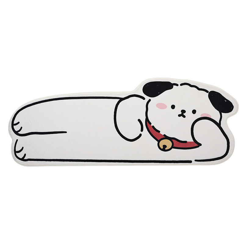 大江地垫儿童白色卧室床边毯卡通房间主卧地毯小狗客厅羊羔绒垫子,居家布艺,床边毯,淘宝优惠券,粉丝福利购,淘宝优惠卷