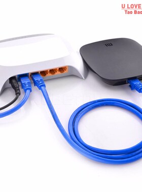 Blue Ethernet Internet LAN CAT5e Network Cable for Computer