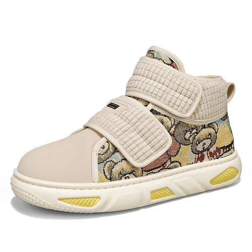 Winter Men Boots Warm Plush Snow Boots Durable Non-slip Ankl