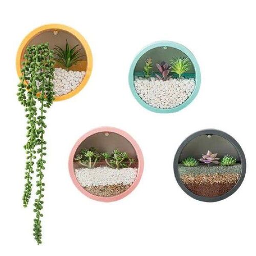 Wall Hanging Flower Pot Room ABS Four-color Nordic Hanging
