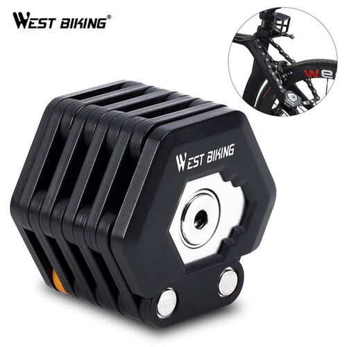 Hamburg Foldable Bike Lock防盗折叠锁Alloy Bicycle Anti-Theft