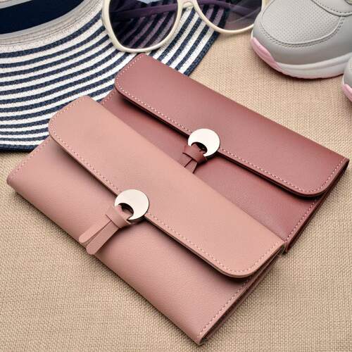 2023 Fashion Long Women Wallets High Quality PU Leather Wome