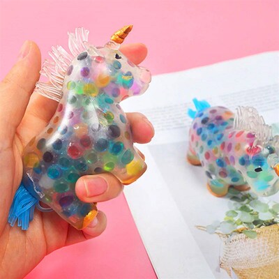 Luminous Unicorn Sress Balls Toy Squeeze Toys Sress Relief F