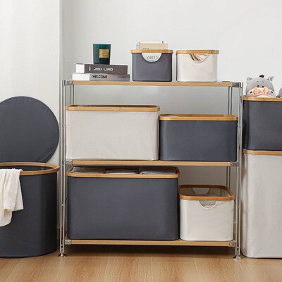 Dirty Clothes Basket Household Storage Basket Foldable Laund